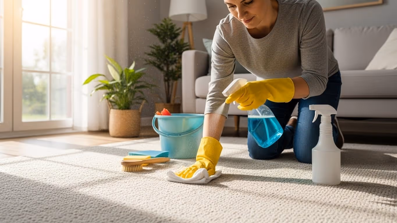 How To Sanitise Carpet Without A Steam Cleaner