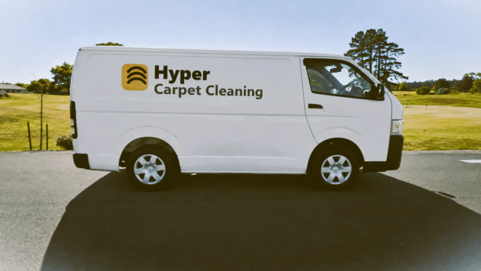 Hyper Carpet Cleaning van