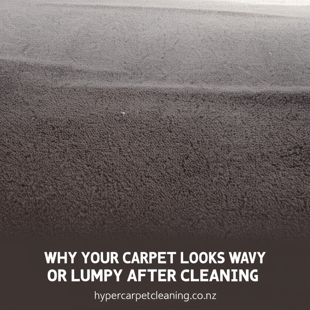 Why Your Carpet Looks Wavy or Lumpy After Cleaning