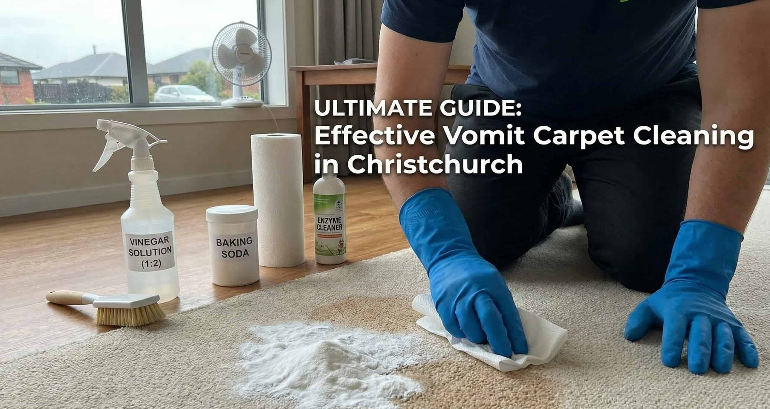 Ultimate Guide: How to Effectively Clean Carpet After a Vomit Accident